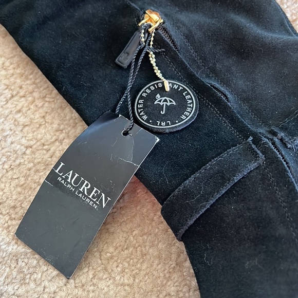 Ralph Lauren genuine suede over-the-knee boots. Size 7.5. Tags still attached - Picture 6 of 8